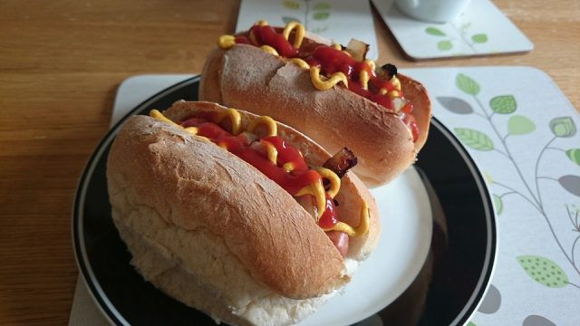hot dog vegana comida